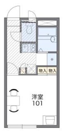 ベルフルールの物件間取画像